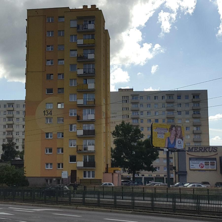 Apartament, 3 Pokoje Na 10 Pietrze Lägenhet Gdańsk Exteriör bild